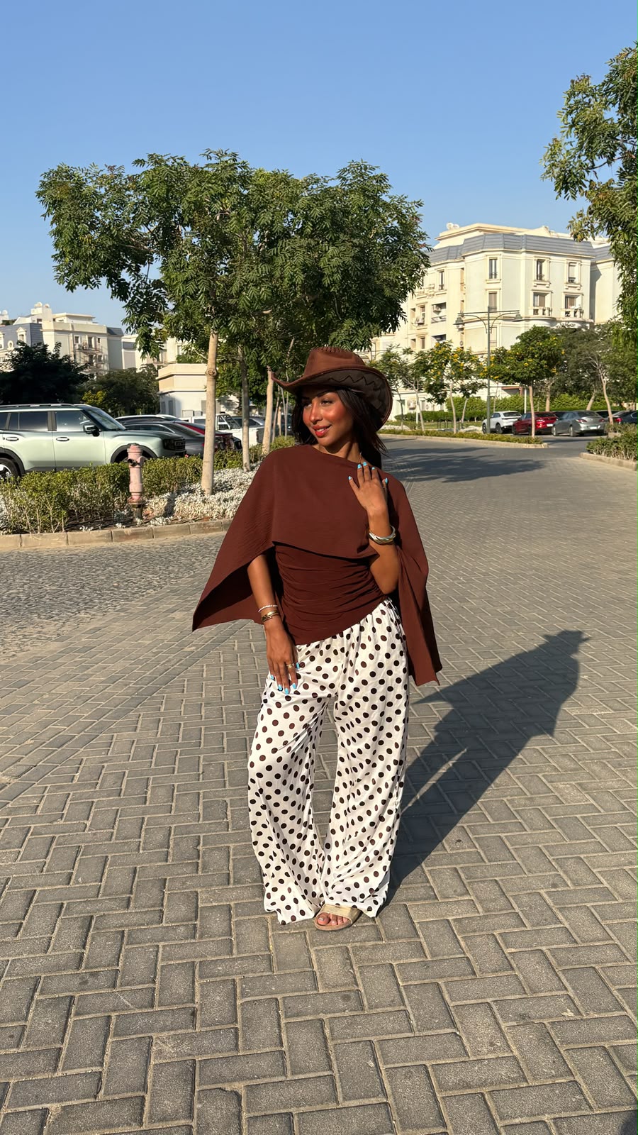 Mocha Drapelle Top